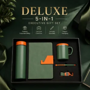 Deluxe 5-in-1 Executive Corporate Gift Set